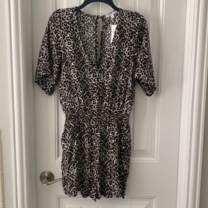 Cheetah romper